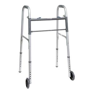 PMI ProBasics™ Economy Two-Button Steel Patient Walker PMI ProBasics™ Economy Two-Button Steel Patient Walker