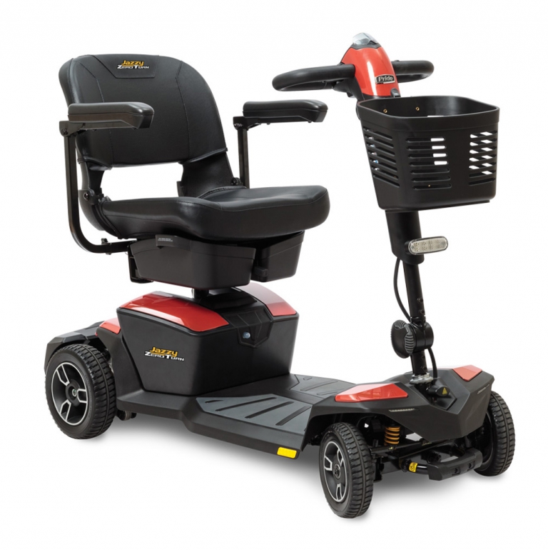 Jazzy® Zero Turn 4-Wheel Fire Opal