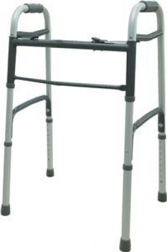 Two-Button Folding Walker